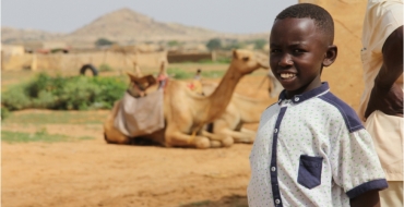 Afrika Sudan’da 90 Adet Kurban Kesip Ramazan Ayında Halka Dağıttık