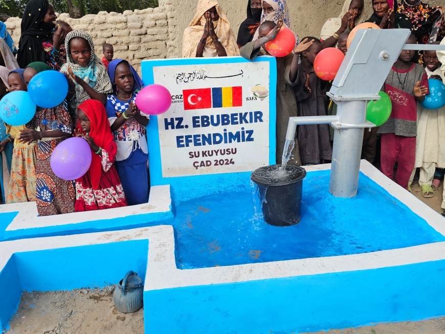 Afrika Çad'ta  Hz. Ebubekir (r.a) Su Kuyusu Açtık