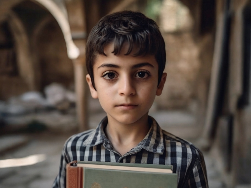 Suriye'de 1000 Talebeye Kur’an-ı Kerim Hediye Ettik